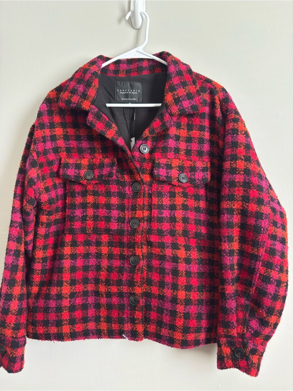 SANCTUARY Plaid jacket

NWT - size M